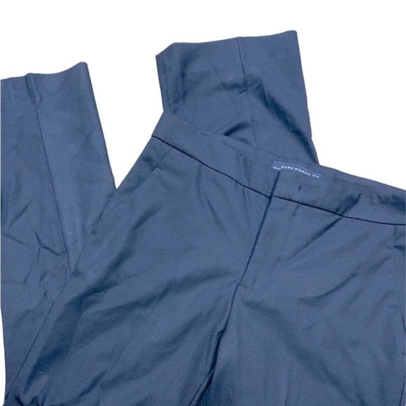 Zara woman black trousers pants size 4 - Picture 2 of 6